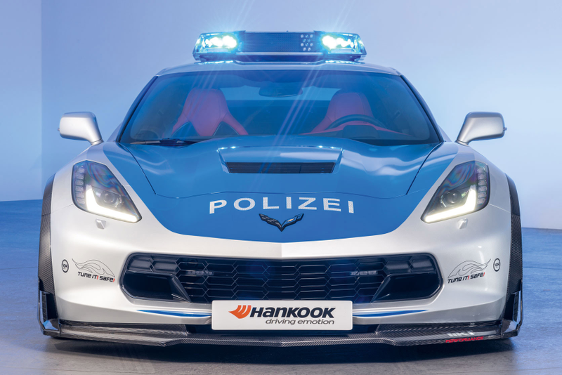 Illustration for article titled Polizei Corvette